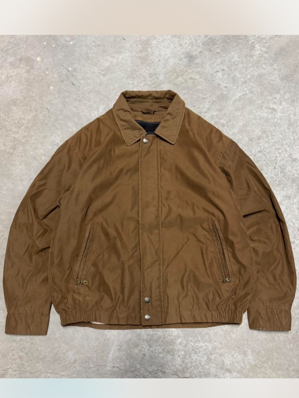 Suede Harrington Jacket